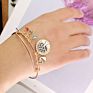 Jewelry Gift Tree of Life Pendant Alloy Push-Pull Bracelet Diy Openable Bracelet Men and Women