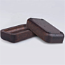 Jewelry Holder Key Dish Back Rectangle Mini Wood Ring Tray for Men