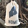 Jumbo Large Durable Eco Cotton Drawstring Laundry Wash Bags for Home and Hotel