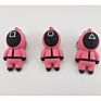 Keychain Squid Game Pvc Fidget Toys for Korean Movie Squid Game 7X3Cm 30G Mini Figure Squid Game Key Chain