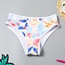 Kids Swimwear Ruffle-Strap Halter Lace up Two-Piece Girl Swimwear