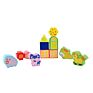 Kids Toys Montessori Educational Toys Farm House Geometric Shape Sorter Toy with Animals