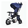 Kids Tricycle with Push Bar/Foldable Baby Trike Ride on Toy /Children 3 Wheeled Bike with Canopy