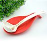 Kitchen Accessories Bpa Free Drip Pad Design Utensil Rest Heat Resistant Spatula Holder Silicone Spoon Rest