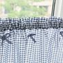 Kitchen Coffee Shop Curtain Wear-Pole Small Lattice Lace Short Curtain