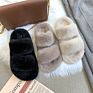 Korean Net Red Non-Slip Furry Slippers Indoor Fluffy Fur Sandals Outdoor