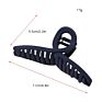 Korean No Slip Big Matte Jaw Large Butterfly Clip Claw Clamp Strong Hold Barrette Hair Clip Accessories for Women