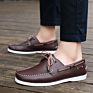 Lace up Flat Business Shoes Luxury Designer Shoes Men Leather Dress Shoes