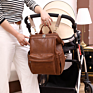 Large Unisex Baby Bags Diaper Bag Backpack for Boys Girls Waterproof Travel Back Pack with Makeup Pouch, Washable Diaper Bag