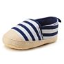 Latest Design Fancy Design Naval Stripe Toddler Casual Striped Shoes for Baby Boy