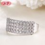 Latest Gift Items Diamond 18K White Gold Engagement Ring for Weddings 18K
