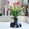 Latest Human Body Vaas Nordic Bust Body Art Flower Vases Statue Black White Female Body Vase Mold