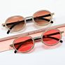 Latest round Gradient Sunglasses Rhinestone Encrusted Rock Style Uv400 Driving Glasses