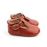 Leather Baby Shoe Beauty Girls Sof T-Bar Mary Jane Shoes Kids Shoes