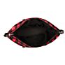 Leather Buffalo Plaid Women Personalized Handbag Weekend Duffle Bag Luxury Travel Bags