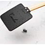 Leather Fly Swatter Heavy Duty Flyswatter Durable Wooden Handle Rustic Fly Swatter