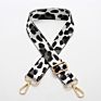 Leopard Print Pattern Adjustable Replaceable Webbing Shoulder Strap