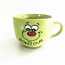 Light Color Ceramic Dinnerware Emotion Ceramic Big Soup Mug
