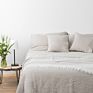 Linen Bedding Sets Customized Solid Colors Flax Linen Bed Sheet Set