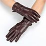 Lining Female Real Durable Lambskin Sheepskin Leather Gloves Women For