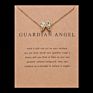 Little Cat Bird Gold Plated Cute Young Leafs Sun Pendant Girls Wish Card Necklace Jewelry