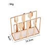Logo Decor Tools Tissue Dispenser Storage Case Table Decoration Home Party Creative Iron Napkin Rack