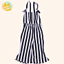 Long Stripes Overall Jumpsuit Kid Clothing Kids Bell Bottom Pants plus Size Pants