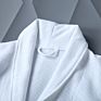 Luxury Cotton Waffle Bath Robe Hotel Bathrobe 100% Cotton Kimono Robe Unisex