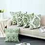 Luxury Embroidery Cushion Cover Linen Cotton Boho Cushion Cover for Home Decor