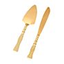 Luxury Handle Cake Shovel Cutter Zinc Alloy Pizza Cake Knife and Server Set