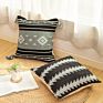 Luxury Home Decorative Machine Cotton Woven Christmas Throw Pillow Covers 45X45