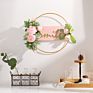 Luxury Ins Romantic Flowers Wall Wedding Decorative Panel Creative Wall Art Hanging Pendents