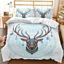 Luxury Logo100% Polyester Queen Size King Size Duvet Cover 3D Print Bedding Set