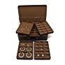 Luxury Unique Black Drawer Silver Foil Logo Bracelet Jewelry Boxes Packaging
