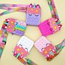 Lzh Children Baby Kids Unicorn Cartoon Bag Girls Outing Bag Girls Cute Small Messenger Bag