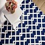 Machine Made Jacquard Geometric Pattern Rugs in Living Room