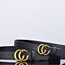 Made Cc Genuine Belts Double C Black Men's Belt