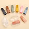 Manufacturers Silicone Baby Finger Toothbrush with Case Baby Finger Tooth Brush