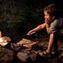 Marshmallow Sticks Kit Extending Roaster 32 Inch Set of 8 Telescoping Stainless Steel Smores Skewer