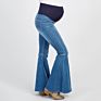 Maternity Pregnancy Skinny Trousers Jeans over the Pants Elastic Casual Slim Flare Pants Women Casual