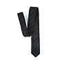 Men Cotton Solid Color Slim Necktie Stripe Skinny Tie for Wedding Party