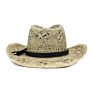 Men Cowboy Hat Women Retro Vintage Turquoise Leather Strap Cowboy Cowgirl Caps Western Beach Sun Hat