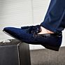 Men Loafer Shoes Cushioned Comfort Slip-On Men Dress Shoes Oxford