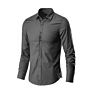 Men's Dress Shirts Long Sleeve Button Formal Shirt Casual Business Slim Fit Shirts Wm269