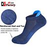 Men's Low Cut Ankle Athletic Socks Cushioned Breathable Running Performance Sport Tab Cotton Socks