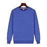 Mens Solid Color plus Size Pullover Sweatshirt Print Crewneck Pullovers for Unisex