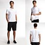 Men's T-Shirts Short Sleeve Ultra Soft Plain Cotton T-Shirt Athletic Running Shirts Tee Shirt