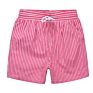 Mens Vertical Stripe Board Shorts