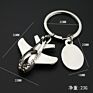 Metal Airplane Shape Key Chain Birthday Christmas Gifts for Keychain Sets