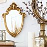 Metal Framed European Design Makeup Mirorr Vintage Mirrors Decor Wall Home